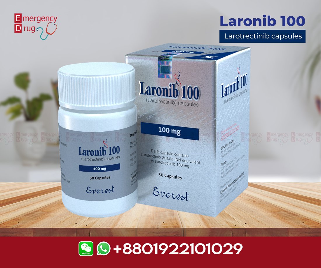 لاروتريكتينيب larotrectinib