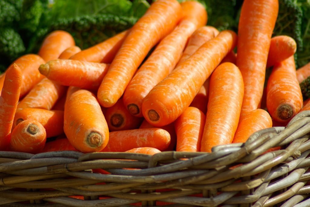 Carrots for lung cancer