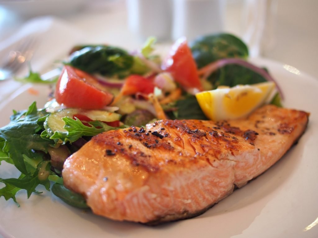 Salmon for lymphoma & lung cancer