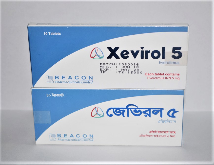 Xevirol Everolimus 5 mg