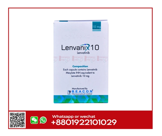 lenvatinib capsules 10 mg (Lenvanix)