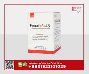 Ponatinib 45 mg - brand name Ponatinix