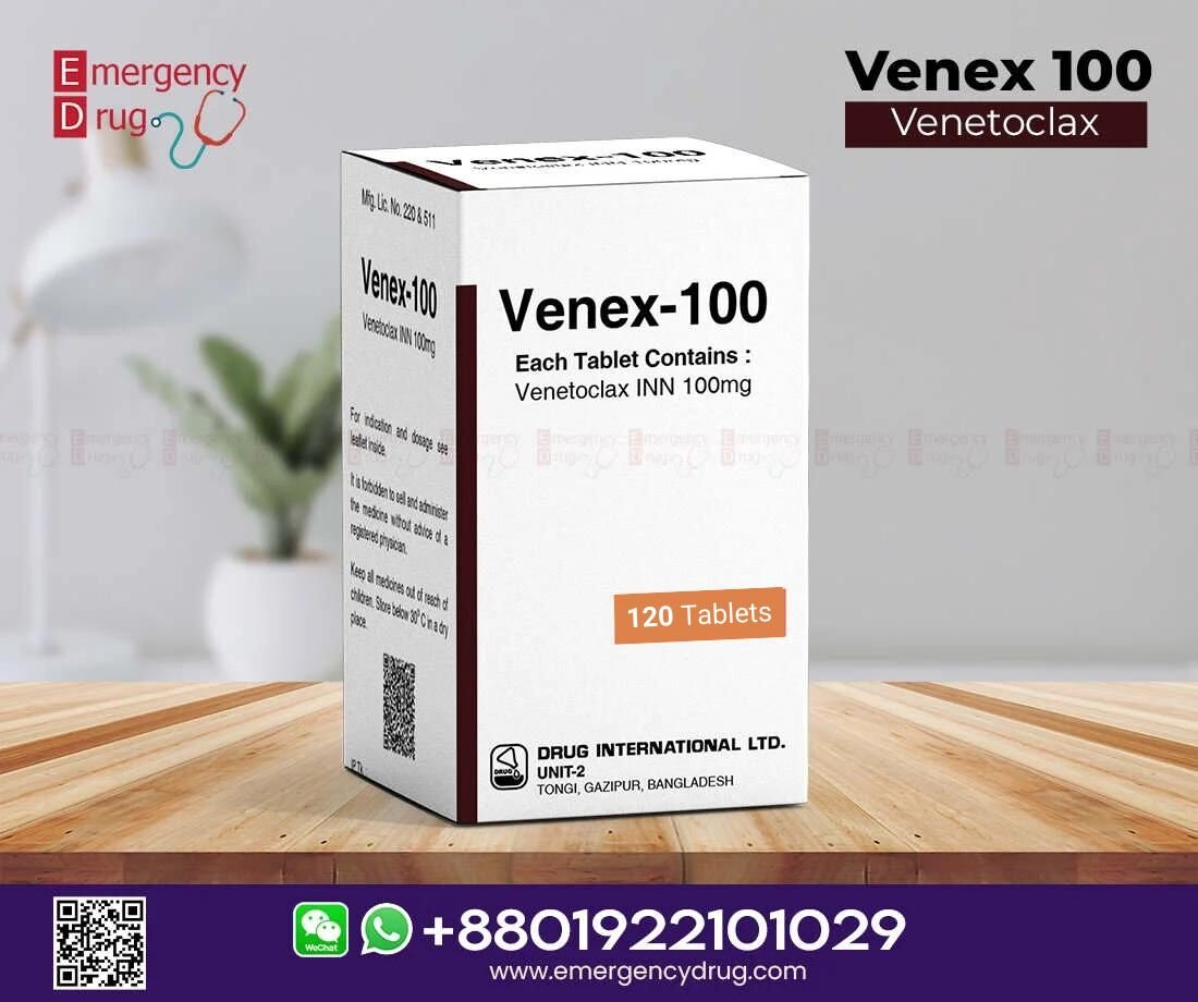 Venex 100 mg is indicated for the treatment of adult patients with CLL or SLL.