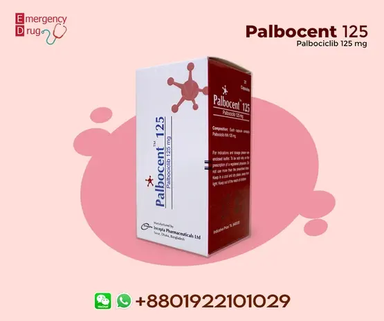 palbociclib 125 mg - Brand name Palbocent