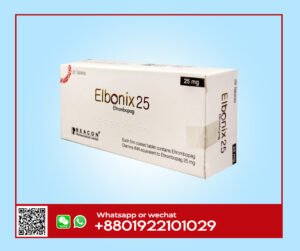 Elbonix 25 mg price