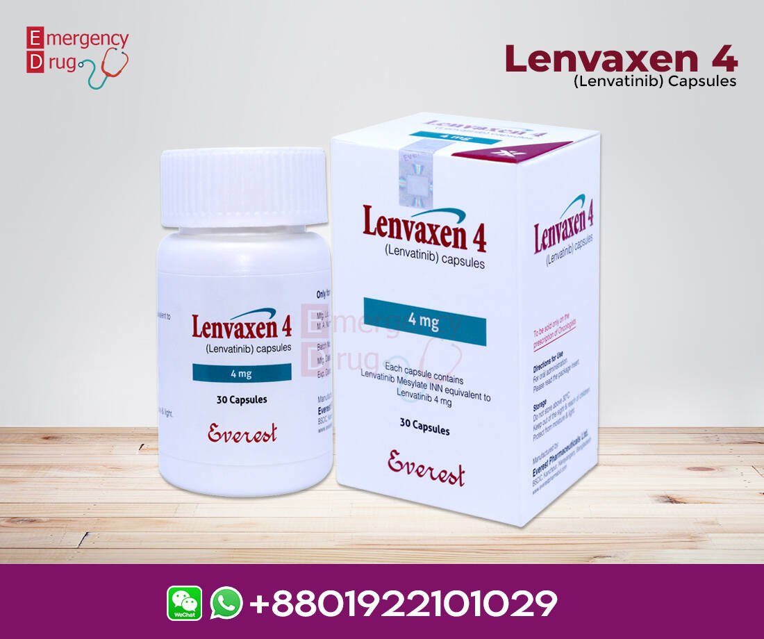 Lenvaxen 4 mg (Lenvatinib) Capsule | Emergency Drug