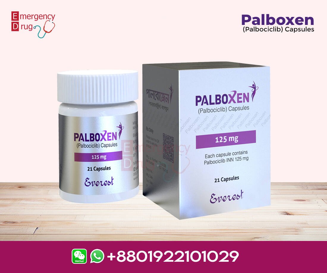 Palbociclib 125 mg use for advanced breast cancer with hormone receptor