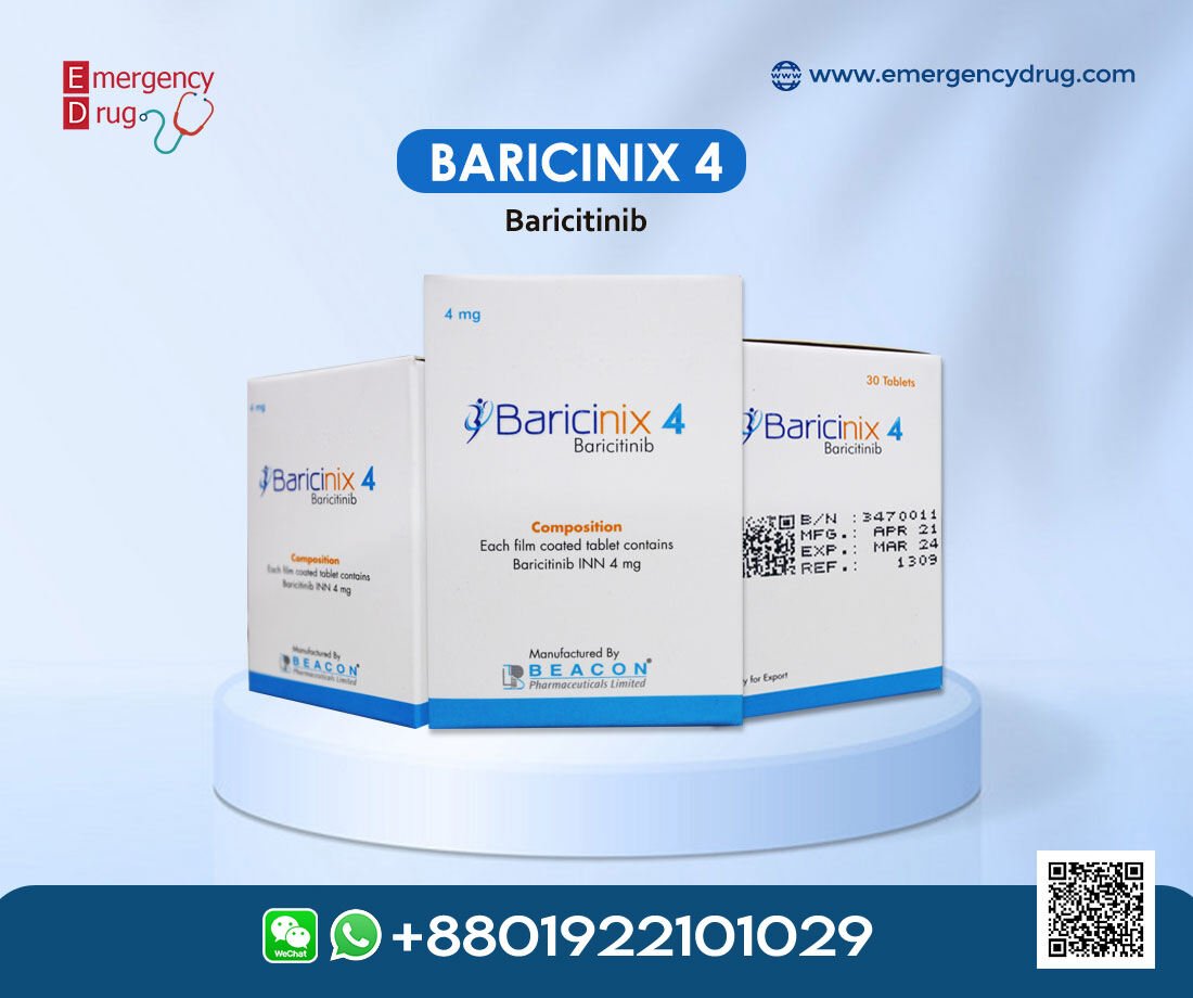 Baricinix 4 MG is used for rheumatoid arthritis