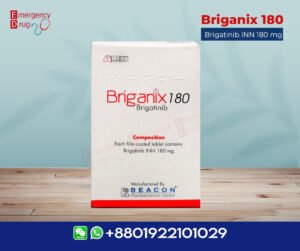 Brigatinib 180 mg (Briganix) is used for advanced lung cancer