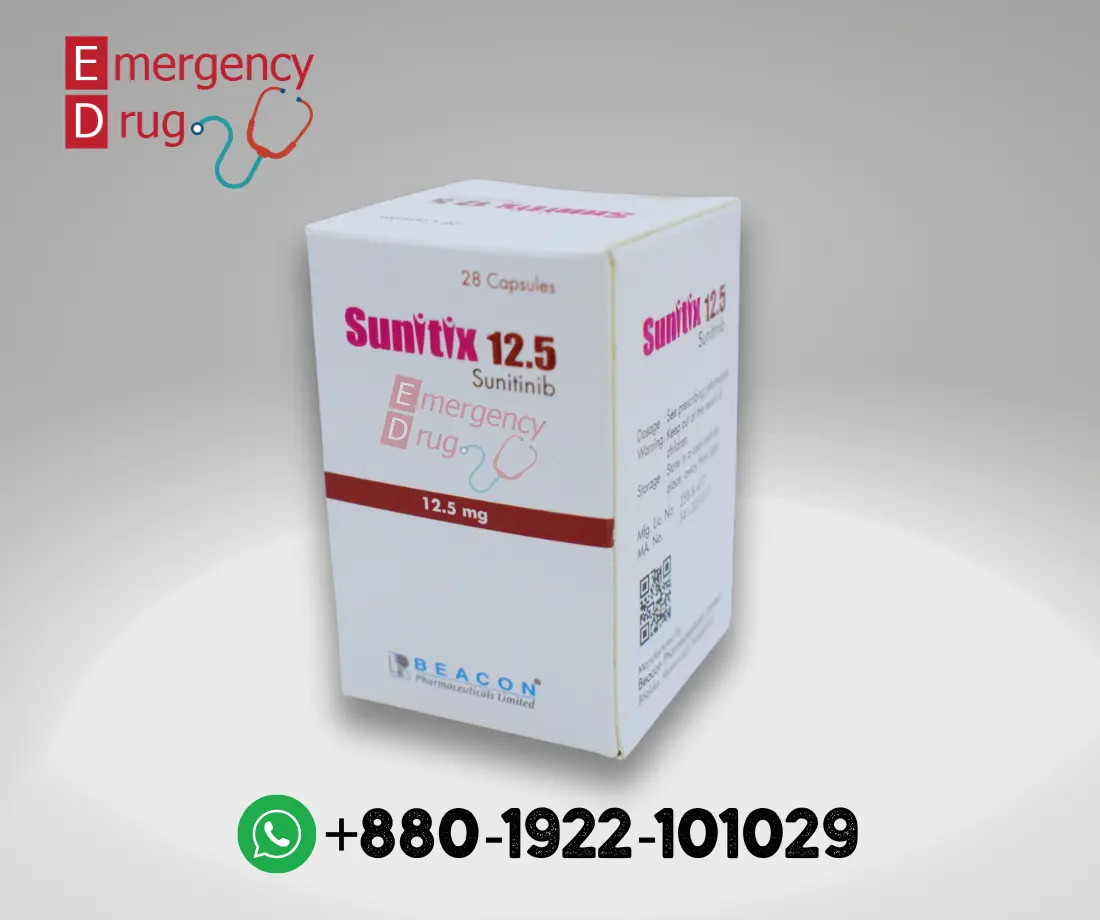 Sunitinib malate capsules 12.5 mg