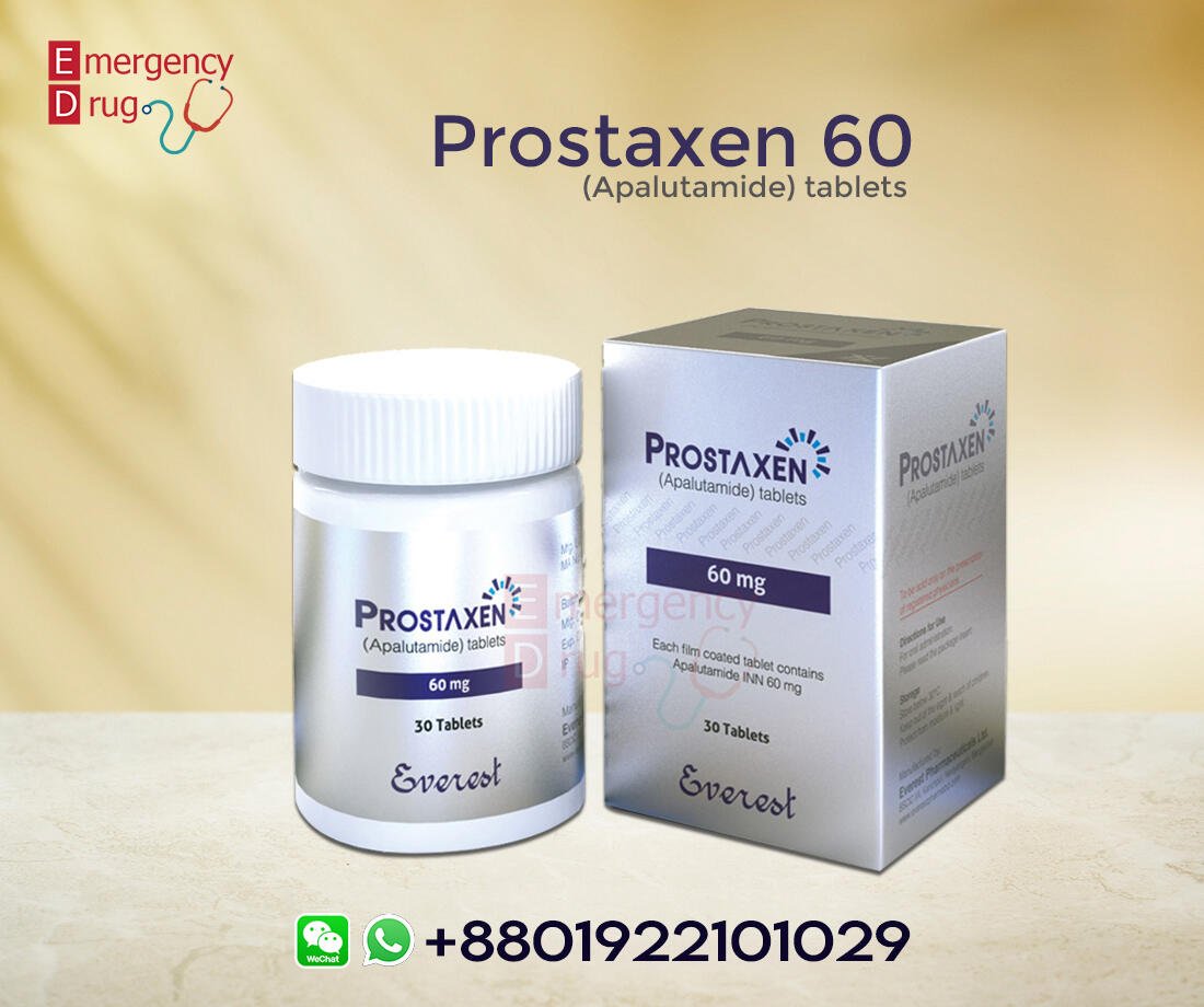 Prostaxen 60 mg (Apalutamide) – 30 Tablets