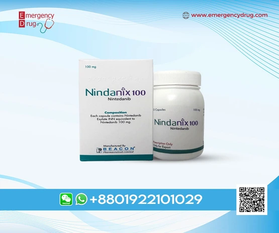 Nintedanib 100 mg (Nindanix)