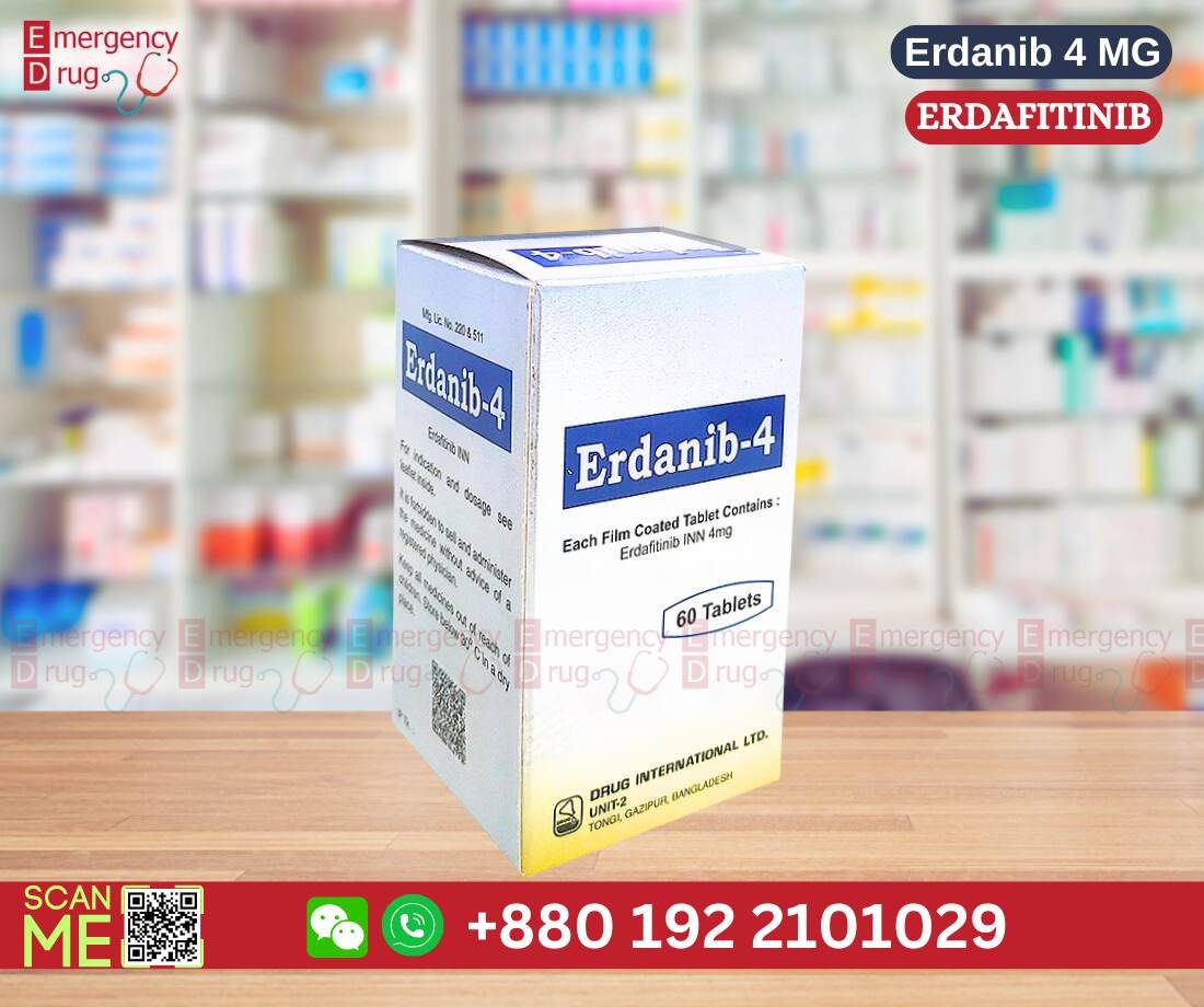 Erdanib 4 mg (Erdafitinib) - 60 Tablets