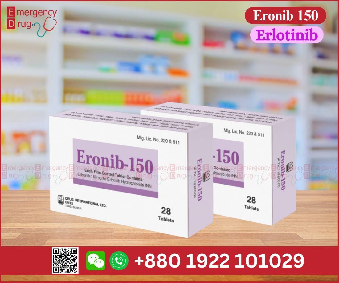 Eronib 150 MG (Erlotinib) - 28 Tablets