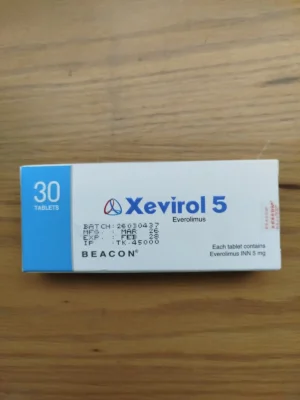 xevirol 5 mg everolimus 30 tab