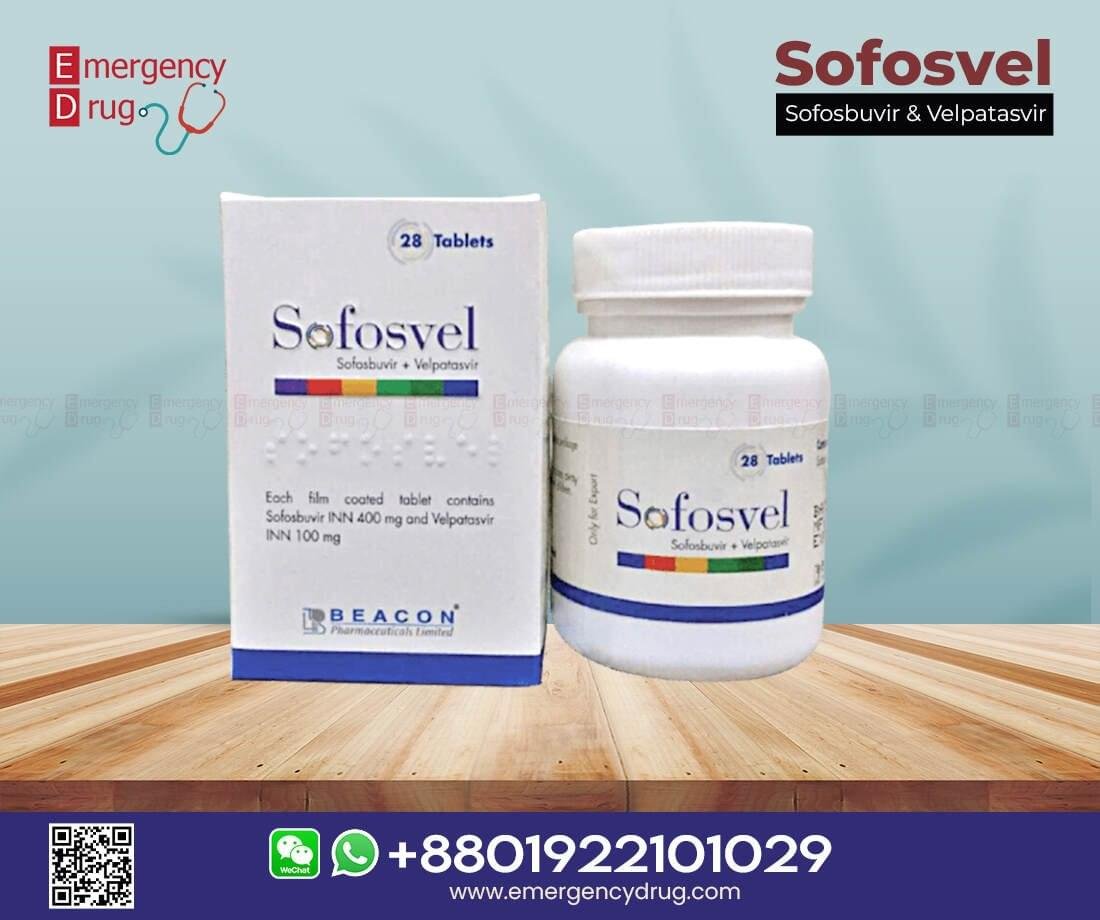 Sofosvel (Sofosbuvir+Velpatasvir) - 28 Tablets 1 Sofosvel is oral tablet for pan-genotypic Chronic Hepatitis C treatment